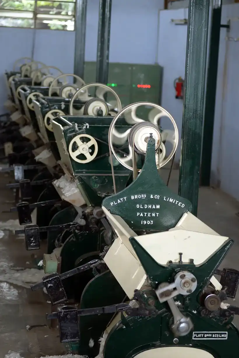 Slow-speed ginning at Appachi